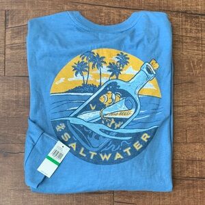 IZOD saltwater long sleeve graphic tee